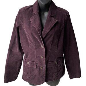 G.H. Bass & Co. Women's Purple Jean Jacket